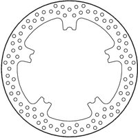 110764 - 110764 - Moto Master Custom Series Fixed Front Brake Disc - Harley Davidson VRSCX 1250 2007