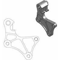 Image of 211016 - 211016 - Moto Master Supermoto Front Brake Disc Adapter Bracket - Yamaha TT 600 RE 2004