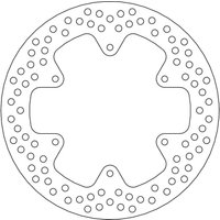 110486 - 110486 - Moto Master Halo Series Rear Brake Disc - Yamaha WR250X 2008-2014