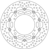 112141 - 112141 - Moto Master Halo Series Floating Front Brake Disc - Yamaha MT-01 1700 2007-2011