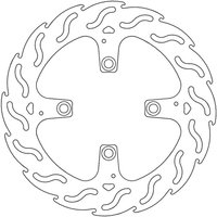 110557 - 110557 - Moto Master Flame Series Fixed Rear Brake Disc - Ducati Monster 1200 ABS 2014-2020