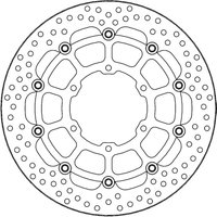 112287 - 112287 - Moto Master Halo Series Floating Racing Front Brake Disc - Suzuki GSX-R 1000 R 2017-2024