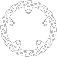 110535 - 110535 - Moto Master Flame Series Fixed Front Left Brake Disc - Honda VFR 1200 XD 2012-2020