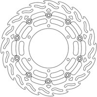 112064 - 112064 - Moto Master Flame Series Floating Front Right Brake Disc - Yamaha YZF-R7 750 OW02 1999-2000