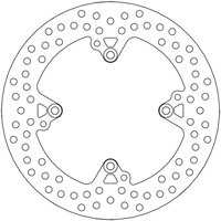 110475 - 110475 - Moto Master Halo Series Rear Brake Disc - Ducati Streetfighter 848 2012-2015