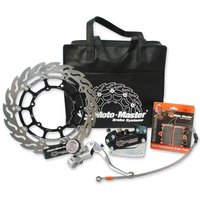 313057 - Moto Master Supermoto Racing Brake Kit 300mm For Yamaha WRF250 2016-2021 (Without Headlight) Front