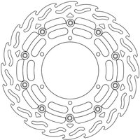 112063 - 112063 - Moto Master Flame Series Floating Front Left Brake Disc - Yamaha YZF-R7 750 OW02 1999