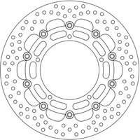 112206 - 112206 - Moto Master Halo Series Floating Racing Front Brake Disc - Yamaha YZF-R1 1000 2009-2014
