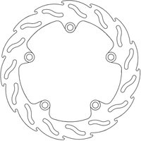 110713 - 110713 - Moto Master Flame Series Rear Brake Disc - Suzuki GSX-R 1000 R