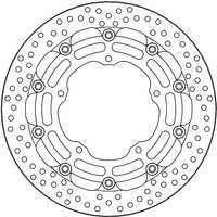 116114 - 116114 - Moto Master Halo Series Floating Front Brake Disc - Yamaha YZF-R6 600 2017-2024
