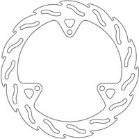 110622 - 110622 - Moto Master Flame Series Fixed Rear Brake Disc - Yamaha YP250R 2011-2016