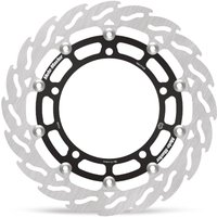 112392 - Moto Master Flame Series Floating Brake Disc For Kawasaki H2 1000 2018-2020 - Front Left