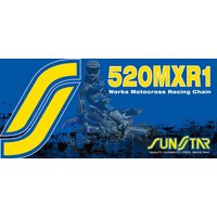 Image of SS520MXR1-108G - SS520MXR1-108G - Sunstar 520 MXR1 Chain - 108L