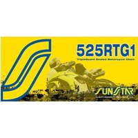 Image of SS525RTG1-108G - SS525RTG1-108G - Sunstar 525 RTG1 Chain - 108L