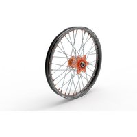 Image of 20.247.0.AR.A60 - 20.247.0.AR.A60 - Kite Elite MX 21" Front Wheel - KTM SXF350 2015-2024 - Black/Orange/Silver