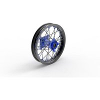 Image of 20.779.1.BL - 20.779.1.BL - Kite Elite MX 12" Rear Wheel - Yamaha YZ65 2018-2024 - Black/Blue Hub