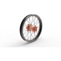 Image of 20.390.0.AR.A60 - 20.390.0.AR.A60 - Kite Elite MX 18" Rear Wheel - KTM SXF250 2023-2024 - Black/Orange/Silver