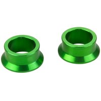 20.120.0.VE - 20.120.0.VE - Kite Front Wheel Spacers - Kawasaki KXF450 2006-2018 - Green