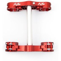 11.100.0.RO - 11.100.0.RO - Kite MX-EN Triple Clamps - Honda CRF450RWE 2023-2024 - Red