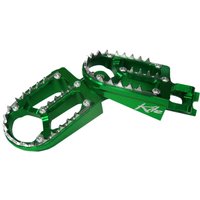 29.220.0.VE - 29.220.0.VE - Kite Footpegs - Kawasaki KXF450 2006-2020 - Green