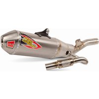Image of 0122525H - Pro Circuit T-6 Euro Stainless Steel & Titanium Exhaust System For Kawasaki KX250 2025-2026