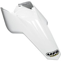 KT03094#047 - KT03094#047 - UFO Rear Fender & Side Panel Unit - KTM SX 125/250 2007-11, SXF 2007-12 - White