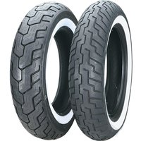 650752 - Dunlop D404 71H Wide Whitewall Rear Tyre - 150/80-16"