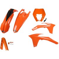 Image of KTKIT521F@127 - UFO Full Plastics Kit - KTM EXC 125/200/250/300/500 2012-13 - Orange
