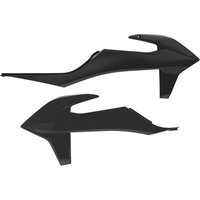 Polisport Radiator Scoops - KTM SX/SXF/XC-F 2019-22, EXC/EXCF/XC-W 2020-23 - Black