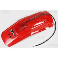 Image of HO02650#069 - HO02650#069 - UFO Enduro Rear Fender With Tail Light - Honda XR600R 1988-2000 - Red