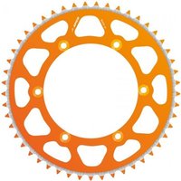 Apico Evolite Rear Sprocket - KTM 50 Auto/ Pro Senior 2004-13 - Orange/ 42T