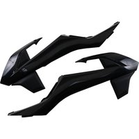 KT04073#001 - KT04073#001 - UFO Radiator Scoops - KTM SX65 2016-21 - Black