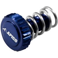 Image of Apico Universal Clutch Master Cylinder Lever Adjuster - Blue