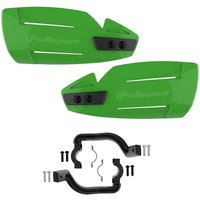 Polisport Hammer Handguards With Mounting Kit - Green