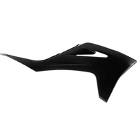 Polisport Radiator Scoops - Gas Gas MC125 & MC 250/450F & EC 250/350 & EC-F 250/350 2021-23 - Black