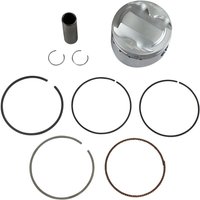 Image of W4576M08100 - W4576M08100 - Wiseco Piston Kit - +1mm - Suzuki DR350 1990-98