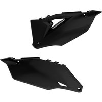 Polisport Side Panels - Kawasaki KXF250 2021-23, KXF450 2019-23 - Black
