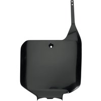 HO02674#001 - HO02674#001 - UFO Front Number Board - Honda CR 125/250 1995-1999, CR500 1995-2001 - Black