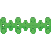 Polisport Armadillo Short Exhaust Header Pipe Guard - Green