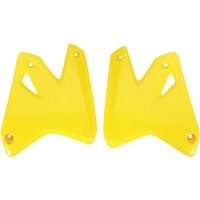 SU03978#101 - SU03978#101 - UFO Radiator Scoops - Suzuki DRZ400 2000-06 - Yellow