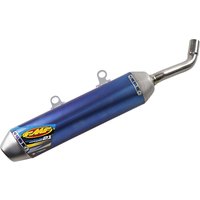 025254 - 025254 - FMF Powercore 2.1 Blue Titanium Silencer - Husqvarna TC250 & KTM SX250 2019-22