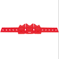 Apico Silicone Exhaust Silencer Protector - Red