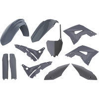 Polisport Restyle Plastics Kit - Honda Restyle CR 125/250 2002-07 To CRF 450 2020 Style - Grey