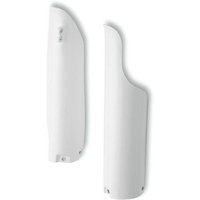 Image of Polisport Fork Guards - Yamaha YZ 125/250 1993-95 - White