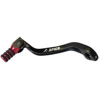 Apico Elite Gear Pedal - Beta 125/200/250/300RR 2013-21, 350/400/430/450/480/498/520 2010-19 - Black/Red