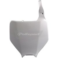 Polisport Front Number Board - Kawasaki KX 125/250 & KXF 250/450 2003-08, Suzuki RMZ250 2004-06 - White