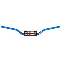 Image of Renthal 602 Fat Bar Handlebars - Yamaha YZ 2007-23, YZF 2007-17 - Blue