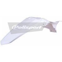 Polisport Rear Fender - Yamaha YZF250 2014-18, YZF450 2014-17 - White
