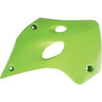 KA02759#026 - KA02759#026 - UFO Radiator Scoops - Kawasaki KX 80 1991-97 - Green