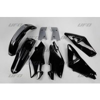 HUKIT601@001 - HUKIT601@001 - UFO Standard Plastics Kit - Husqvarna CR 125/250 & WR 125/250 2005 - Black